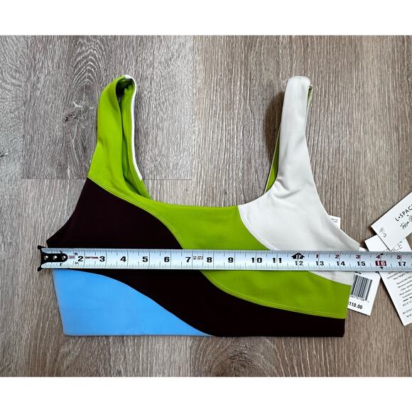 L Space x Tessa Brooks|Revolve|New Heights Top|Beige/Green/Brown|NWT|SZ M - Picture 5 of 7